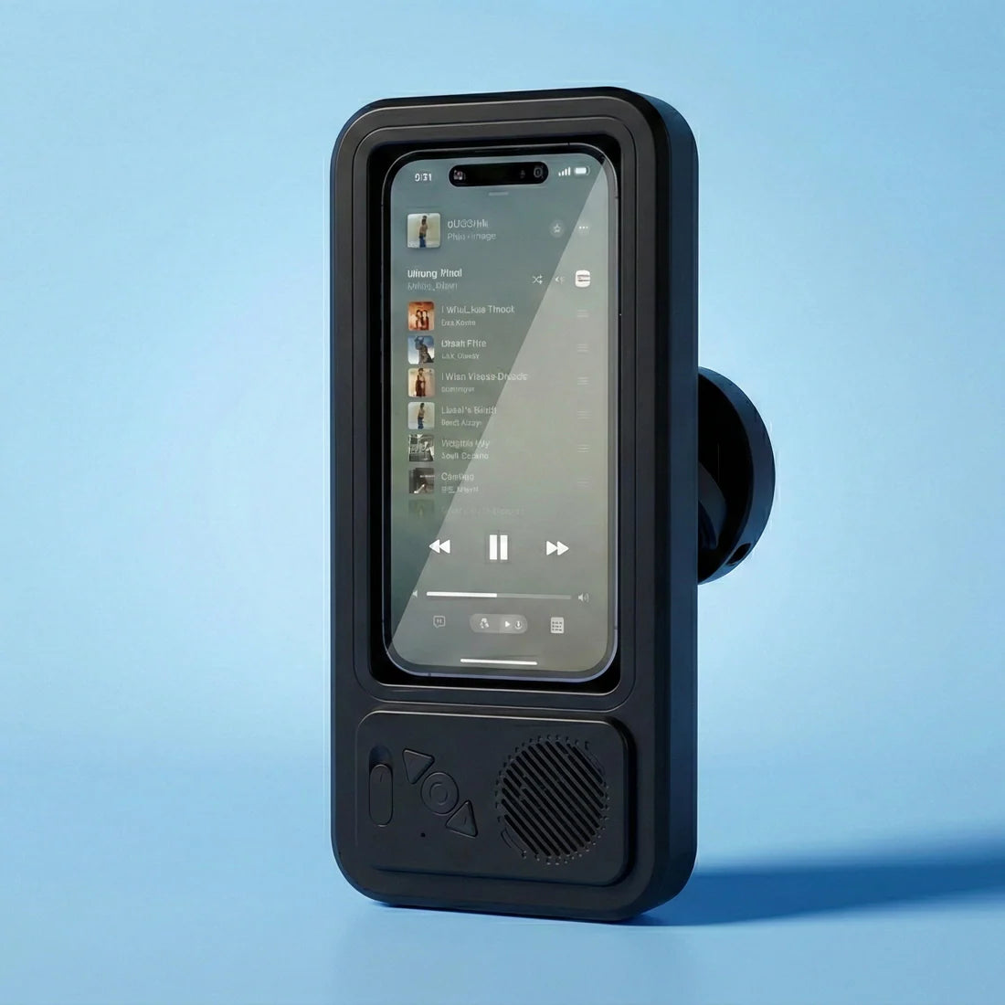 AquaVibe™ Waterproof Phone Case Speaker (Night Mode)